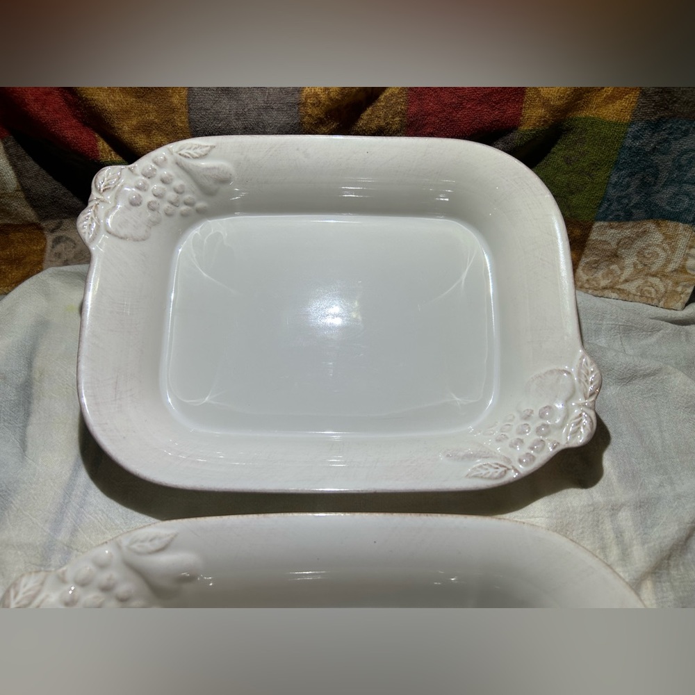 1 Casa Stone by Casafina, “Madeira Harvest” cookware - serving ware. 11.5”x9”